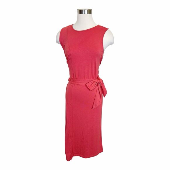 Peruvian Connection Harbor Island Midi Wrap Dress V Neck Sz M - Color Sorbet - Picture 3 of 6